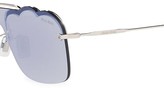 Thumbnail for your product : Miu Miu Scallop-Edge Sunglasses