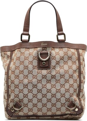 Gucci Brown GG Abbey D-Ring Small Hobo Shoulder Bag – Italy Station