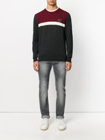 Thumbnail for your product : Dolce & Gabbana stripe panel sweater