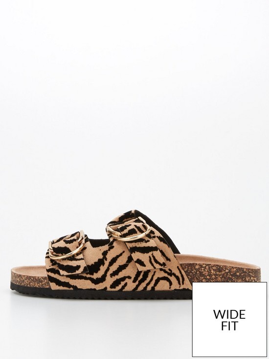 wide width leopard print shoes
