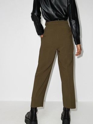 Frankie Shop Dart-Detailing Tapered Trousers