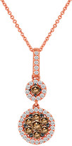 Thumbnail for your product : LeVian Chocolatier 14K Rose Gold 0.81 Ct. Tw. Diamond Necklace