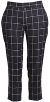 Thumbnail for your product : Thom Browne Wool Windowpane Cropped Trousers