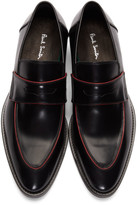 Thumbnail for your product : Paul Smith Black and Red Ridley Loafers