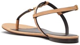 Thumbnail for your product : Saint Laurent Cassandra Medallion Flat Sandals