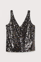 H&M Glittery Top