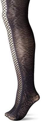 Nine West Women's Damask 60D and Diamond Effect Sheer Tight (Pack of 2)