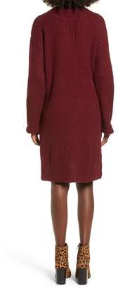 Cotton Emporium Cuff Sweater Dress