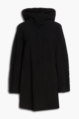 Yves Salomon Shearling hooded coat