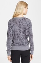 Thumbnail for your product : IRO 'Lisbet' Burnout Cotton Blend Sweatshirt
