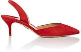 Thumbnail for your product : Paul Andrew Women's Rhea Suede Slingback Pumps - Red