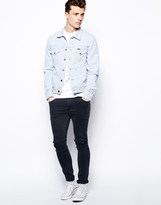 Thumbnail for your product : Wrangler Denim Jacket Slim Fit Wear Out Wash