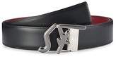 Thumbnail for your product : Ferragamo Fashion Logo Leather Belt
