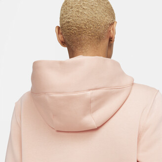 Nike Women's Sportswear Phoenix Fleece Pullover Hoodie in Pink - ShopStyle