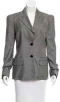 Thumbnail for your product : Just Cavalli Pointed-Notch Patterned Blazer