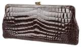 Thumbnail for your product : Lambertson Truex Glazed Crocodile Clutch