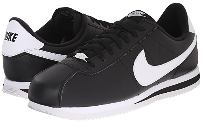 all black cortez shoes