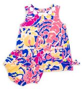 Thumbnail for your product : Lilly Pulitzer Baby Lilly Baby's Two-Piece Printed Dress and Bloomers Set