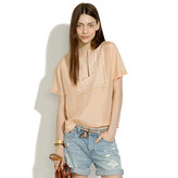 Thumbnail for your product : Madewell Embroidered Sugarsand Top