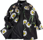 Thumbnail for your product : Dolce & Gabbana Mini Me brocade coat with Swarovski rhinestones