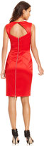 Thumbnail for your product : Jessica Simpson Sleeveless Seamed Sheath