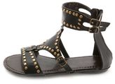Thumbnail for your product : Charlotte Russe Studded Ankle Cuff Gladiator Sandals