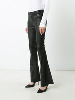Thumbnail for your product : Sylvie Schimmel flared leather trousers