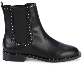 studded trim chelsea boots