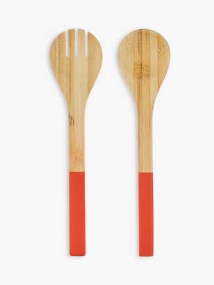 House By John Lewis House by John Lewis Bamboo Salad Servers, Set of 2