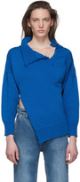 Thumbnail for your product : Marni Blue Look 26 Distressed Knit Sweater