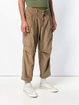 Lc23 corduroy cargo trousers