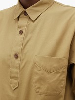 Thumbnail for your product : Chimala Short-sleeved Cotton Playsuit - Beige
