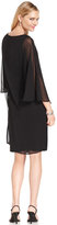 Thumbnail for your product : Connected Kimono-Sleeve Embellished Dress