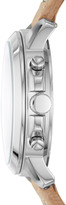 Thumbnail for your product : Fossil Gwynn Chronograph Striped Leather Watch
