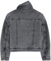 Thumbnail for your product : Little Marc Jacobs Jean jacket with a faux fur lining