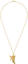 Thumbnail for your product : MONDO MONDO Gold Angel Pendant Necklace