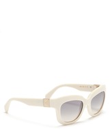Thumbnail for your product : Valentino 'Rockstud' chunky cat eye frame acetate sunglasses