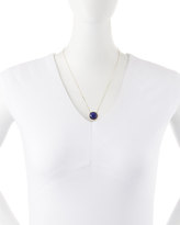Thumbnail for your product : Lana Splash Rose-Cut Lapis Pendant Necklace