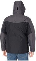 Thumbnail for your product : Columbia Big Tall Whirlibirdtm III Interchange Jacket (Black/Black) Men's Coat