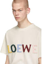 Thumbnail for your product : Loewe Off-White Silk Cut T-Shirt