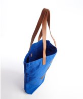 Thumbnail for your product : Becksöndergaard blue canvas 'Supersize Star' tote