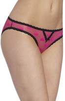 Thumbnail for your product : Betsey Johnson Women's Heartbeat Lace Bikini Panty