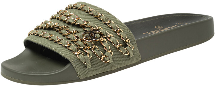 chanel sandals womens