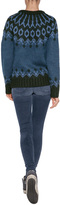 Thumbnail for your product : Golden Goose Wool Blend Patterned Knit Pullover