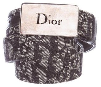 Christian Dior Diorissimo Canvas Belt