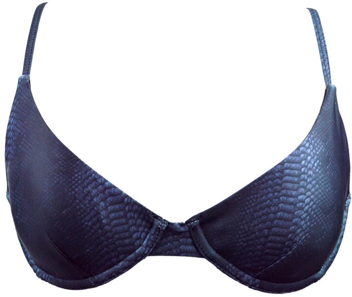 MARINE TALES Calypso Snake Cupped Bikini Top ShopStyle Two Piece