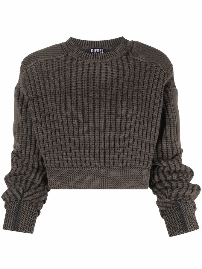 Army Green Knitted Sweater | Shop the world's largest collection 
