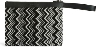Missoni Home Keith zigzag-pattern pouch