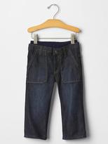 Thumbnail for your product : Gap Pull-on utility straight jeans