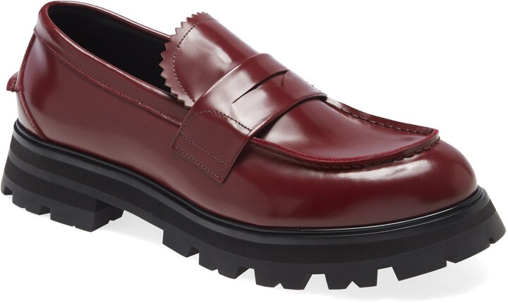 mckella platform penny loafer